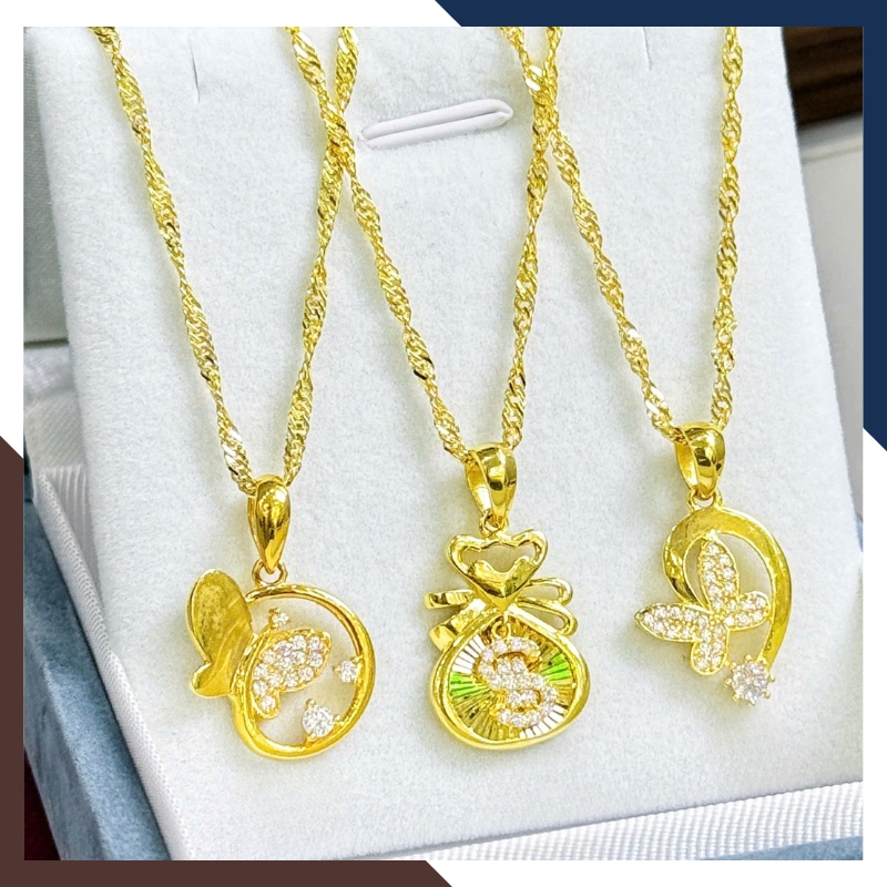 Dây Chuyền Vàng Tây Nữ 10k Mẫu Mới Đẹp & Nổi Bật DCVN303