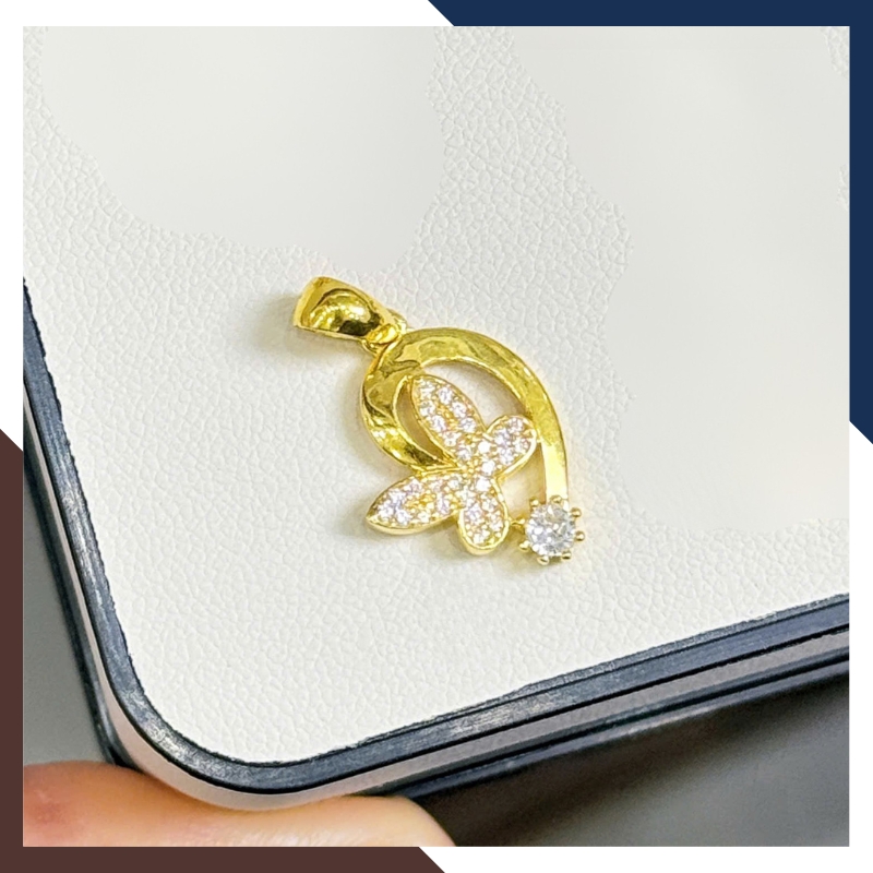 Dây Chuyền Vàng Tây Nữ 10k Mẫu Mới Đẹp & Nổi Bật DCVN303