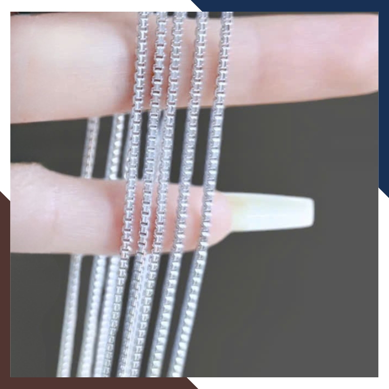 Dây Chuyền Vàng Trắng Nữ 10k DCVN329