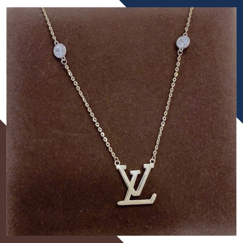 Dây Chuyền Vàng Trắng Nữ 10k Nhập Khẩu Ý DCVN346