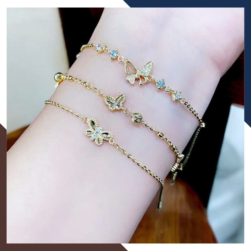 lắc tay vàng nữ cho nữ văn phòng