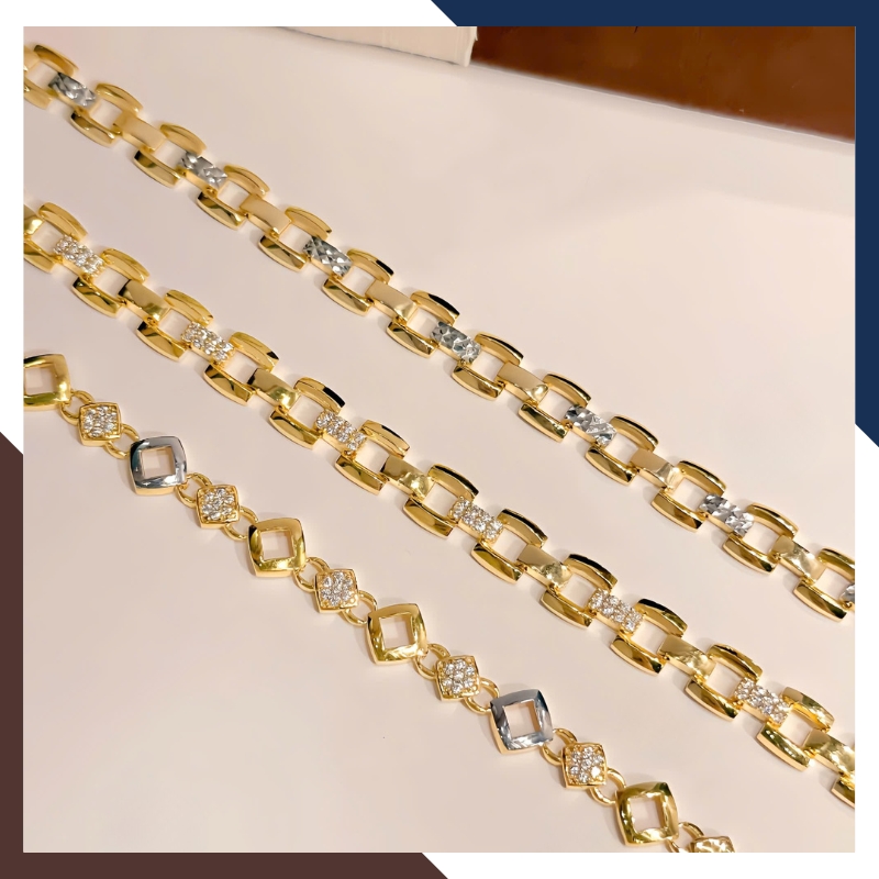 Lắc Tay Vàng Nữ Trơn Bản To – Cá Tính, Nổi Bật, Thể Hiện Phong Cách