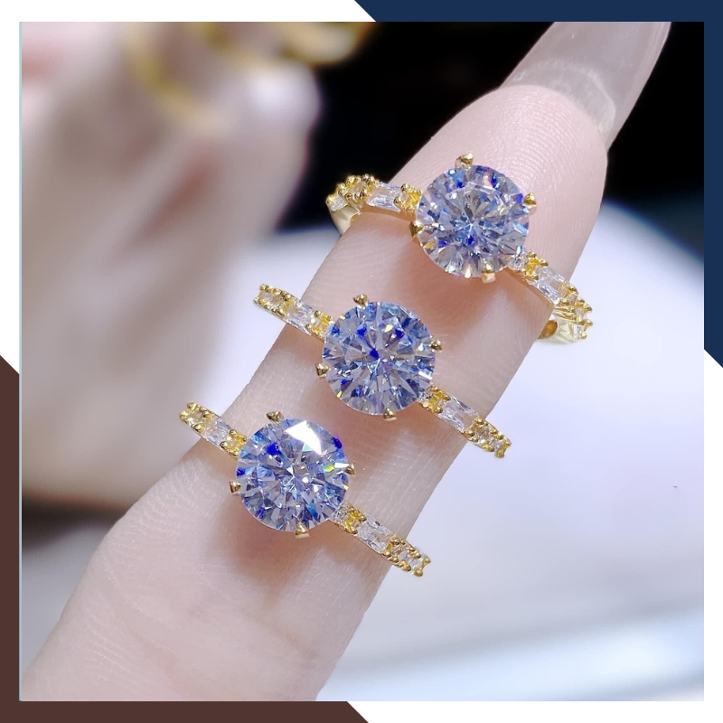 Nhẫn Cầu Hôn Vàng Tây, Nhẫn Vàng Nữ 10k Tặng Người Yêu Nhiều Mẫu Đẹp Mã NVN133