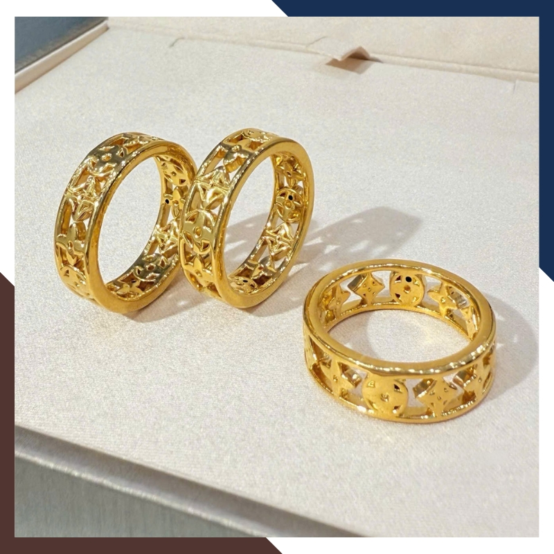 Nhẫn Cỏ 4 Lá Vàng 24k 9999 Nhiều Mẫu Đẹp Cho Nữ NVN225