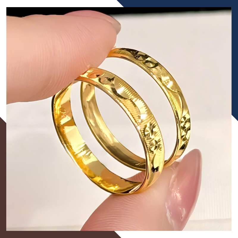 Nhẫn cưới trơn không đính đá