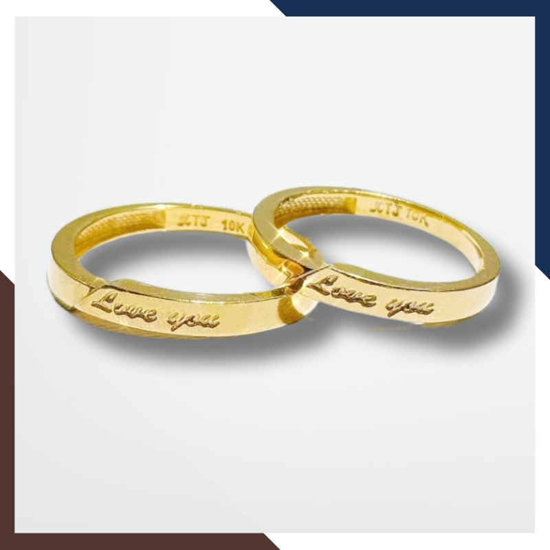 Nhẫn cưới trơn không đính đá