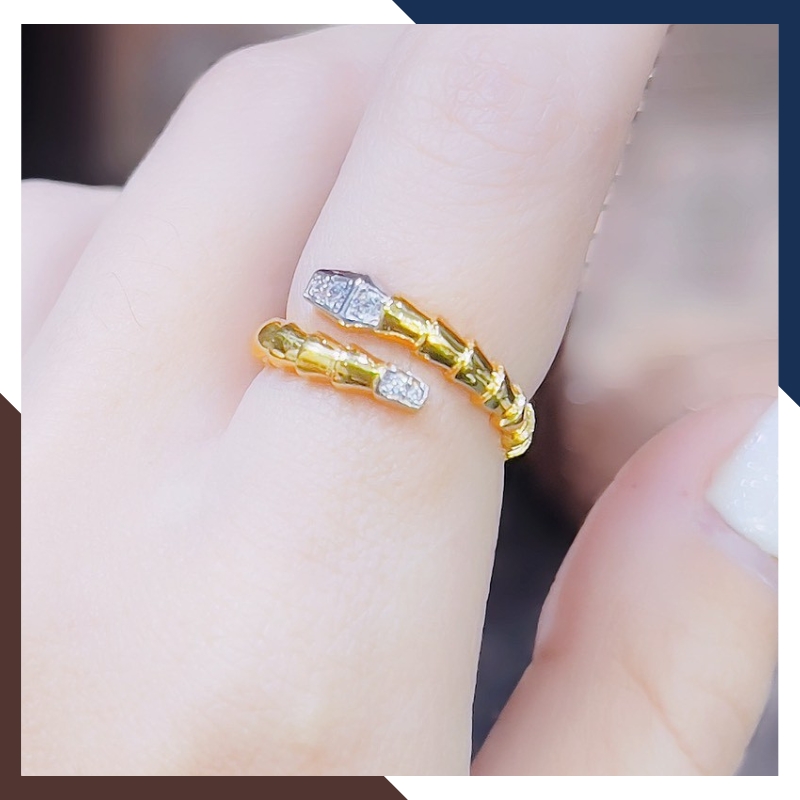 Nhẫn Rắn Vàng Tây 10k Nhiều Mẫu Mới 2025 Mã NVN69