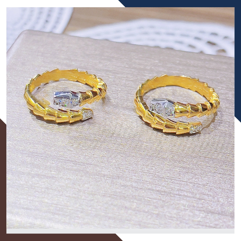 Nhẫn Rắn Vàng Tây 10k Nhiều Mẫu Mới 2025 Mã NVN69