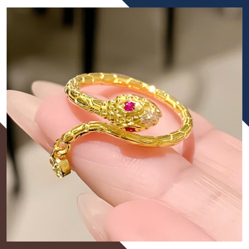 Nhẫn Rắn Vàng Tây 10k Nhiều Mẫu Mới 2025 Mã NVN69