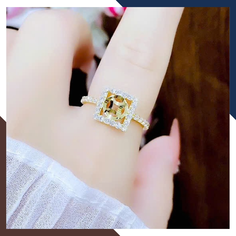 Nhẫn Kim Tiền Vàng Tây 10k Nhiều Mẫu Mới Đẹp 2025 Mã NVN50