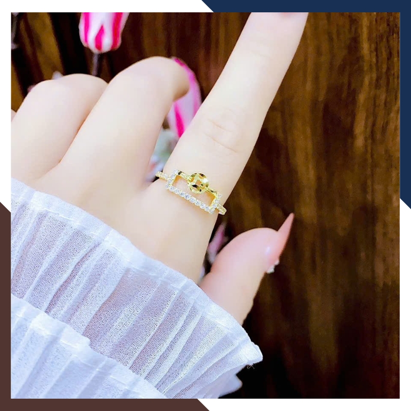 Nhẫn Kim Tiền Vàng Tây 10k Nhiều Mẫu Mới Đẹp 2025 Mã NVN50