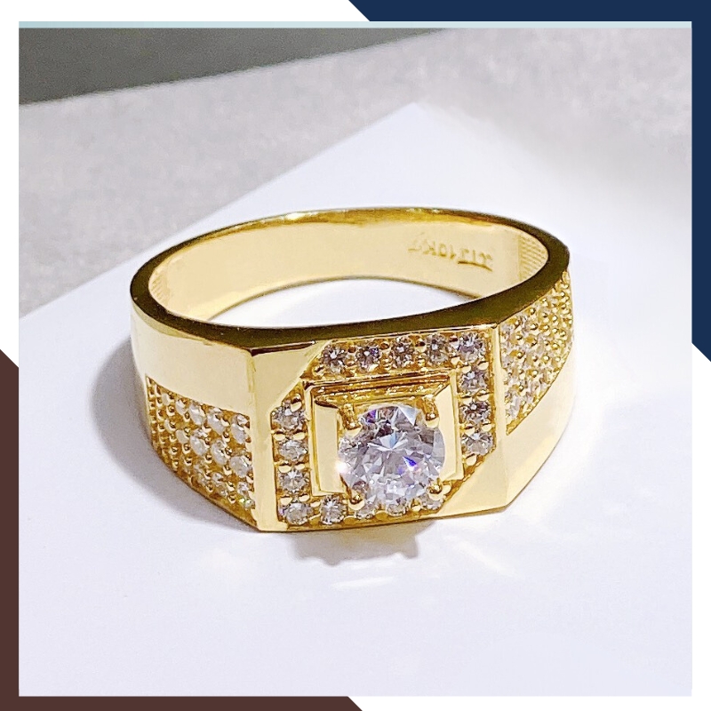Nhẫn vàng nam tầm giá 5 triệu