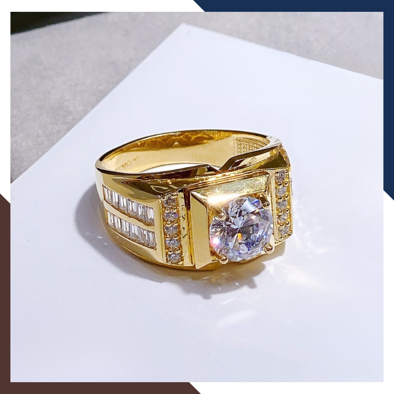 Nhẫn vàng 10k nam