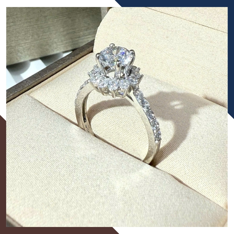 Nhẫn Vàng Nữ, Nhẫn Cầu Hôn Vàng 18k Nhiều Mẫu Đẹp Mã NVN141