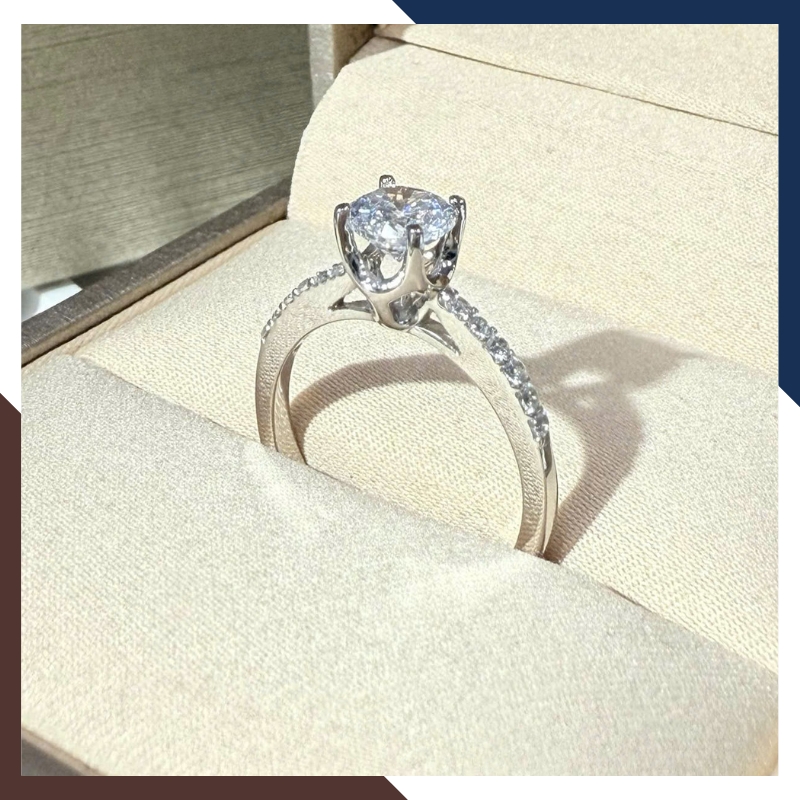 Nhẫn Vàng Nữ, Nhẫn Cầu Hôn Vàng 18k Nhiều Mẫu Đẹp Mã NVN141