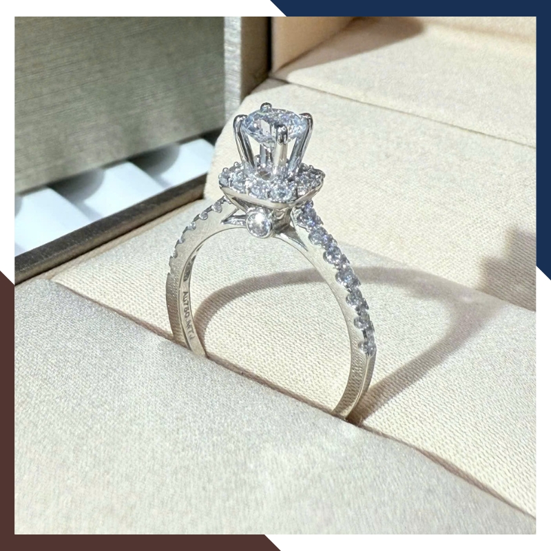 Nhẫn Vàng Nữ, Nhẫn Cầu Hôn Vàng 18k Nhiều Mẫu Đẹp Mã NVN141