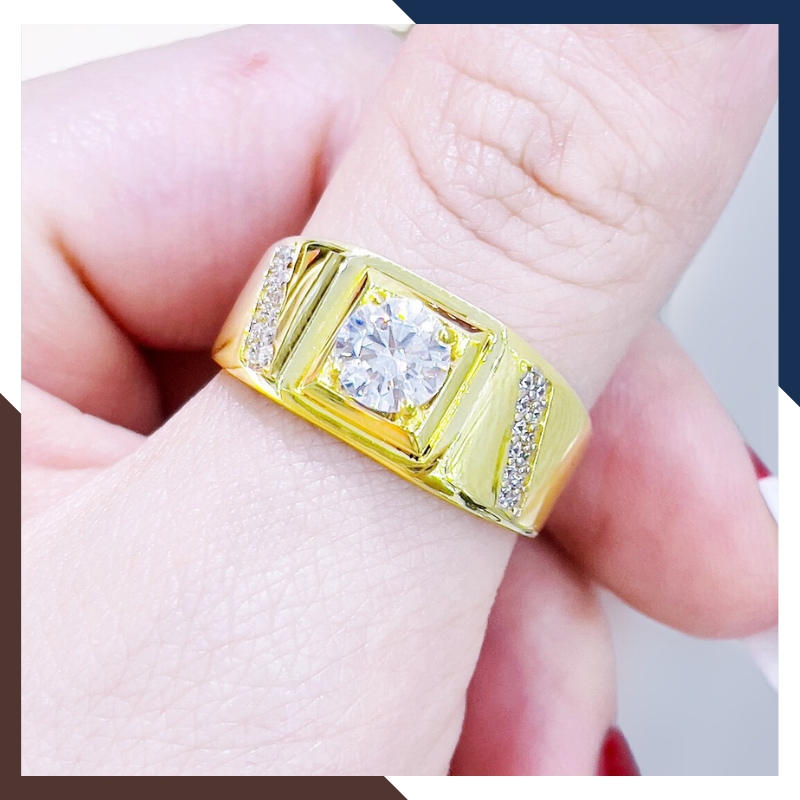 Nhẫn vàng nam tầm giá 5 triệu