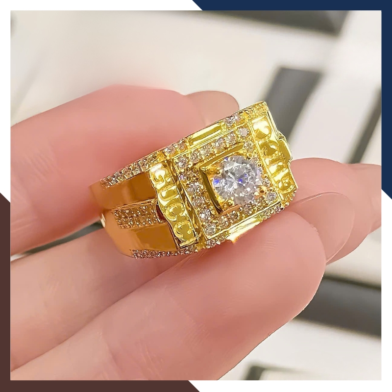 Tại Sao Đàn Ông Thành Đạt Thường Chọn Nhẫn Vàng Nam Thay Vì Nhẫn Bạc?