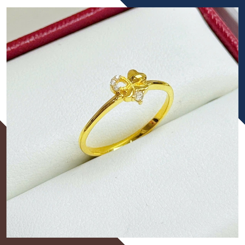 Nhẫn vàng tây nữ 10k NVN411 – Quà tặng hoàn hảo cho người yêu