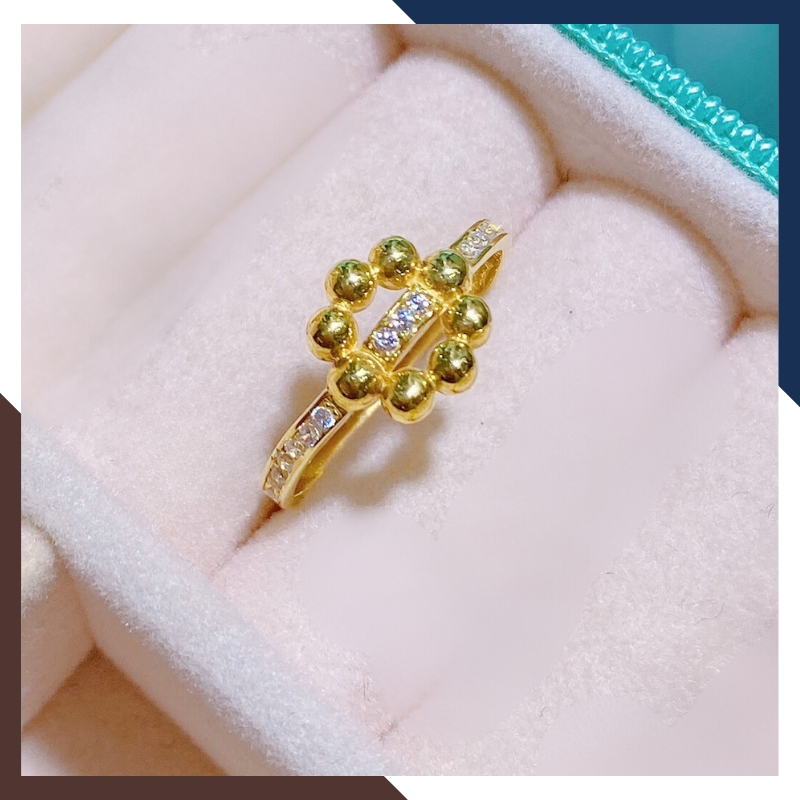 Nhẫn Vàng Tây Nữ 10k Tặng Người Yêu Nhiều Mẫu Mới Đẹp Mã NVN108