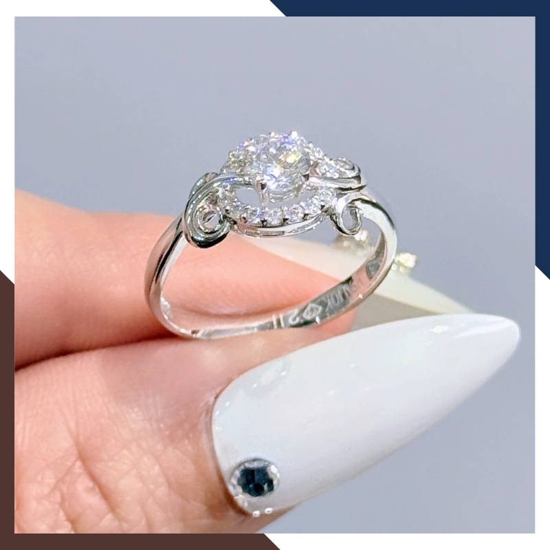 Nhẫn vàng trắng nữ 10k NVN275 – 6 mẫu thanh lịch từ Ngọc Trai AnchiNhẫn vàng trắng nữ 10k NVN275 – 6 mẫu thanh lịch từ Ngọc Trai Anchi