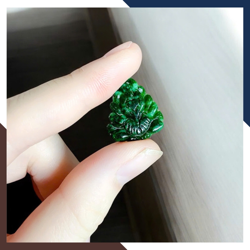 Set Dây Chuyền & Vòng Tay Hồ Ly Chúa Cẩm Thạch Sơn Thuỷ DCPT07