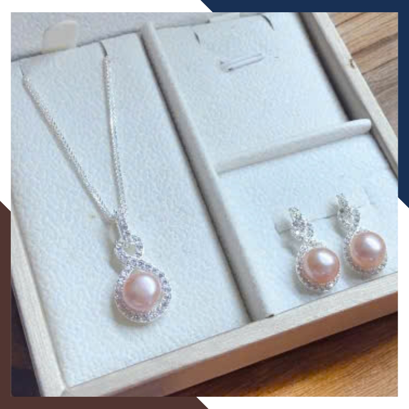 Set Ngọc Trai Bạc Cho Nữ BTSNT179