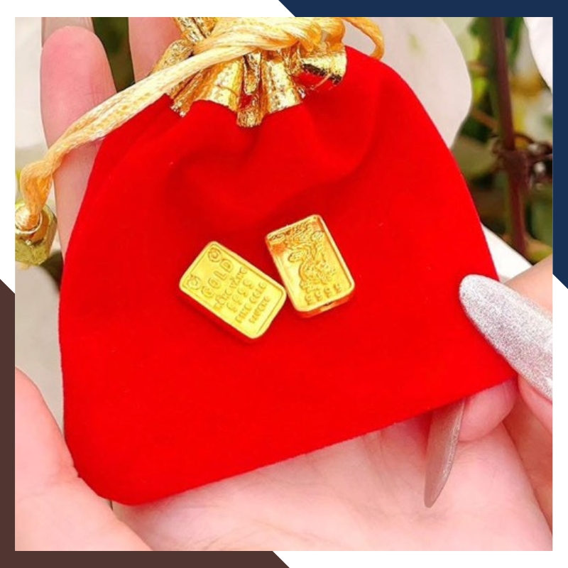 Thỏi Vàng Thần Tài 9999 24k Mã CHARMV142