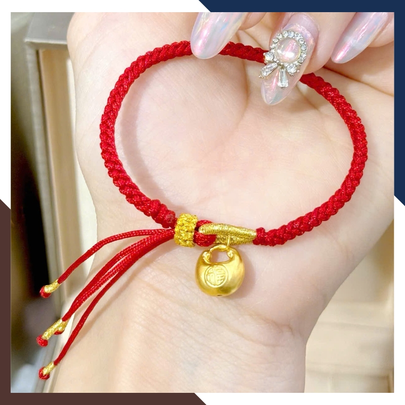 Vòng Charm Vàng 24k 9999 Cho Nữ VCHV73 | Nhiều Mẫu Mới 2025