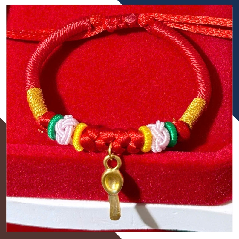 Vòng Charm Vàng 24k Cho Bé Đầy Tháng VCHV53