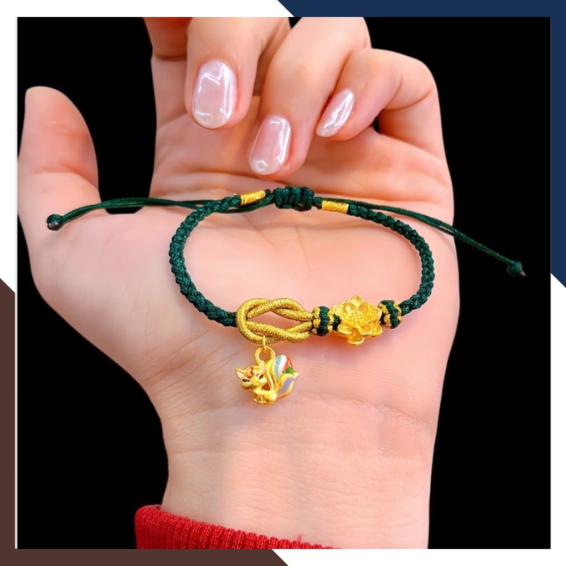 Vòng Charm Vàng 24k Nhiều Mẫu Đẹp VCHV23