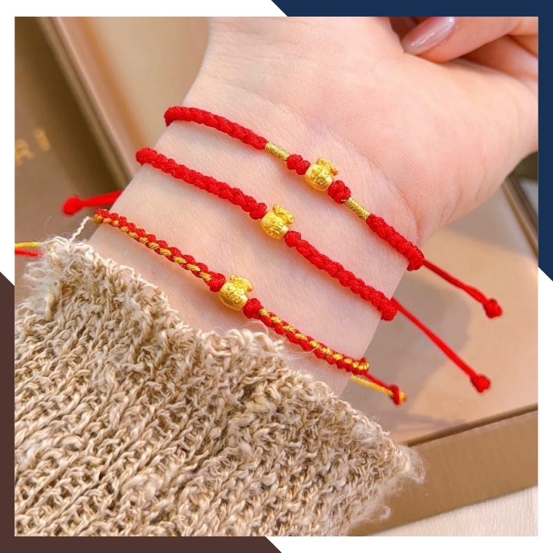 Vòng Charm Vàng 24k Phong Thuỷ Nhiều Mẫu VCHV31