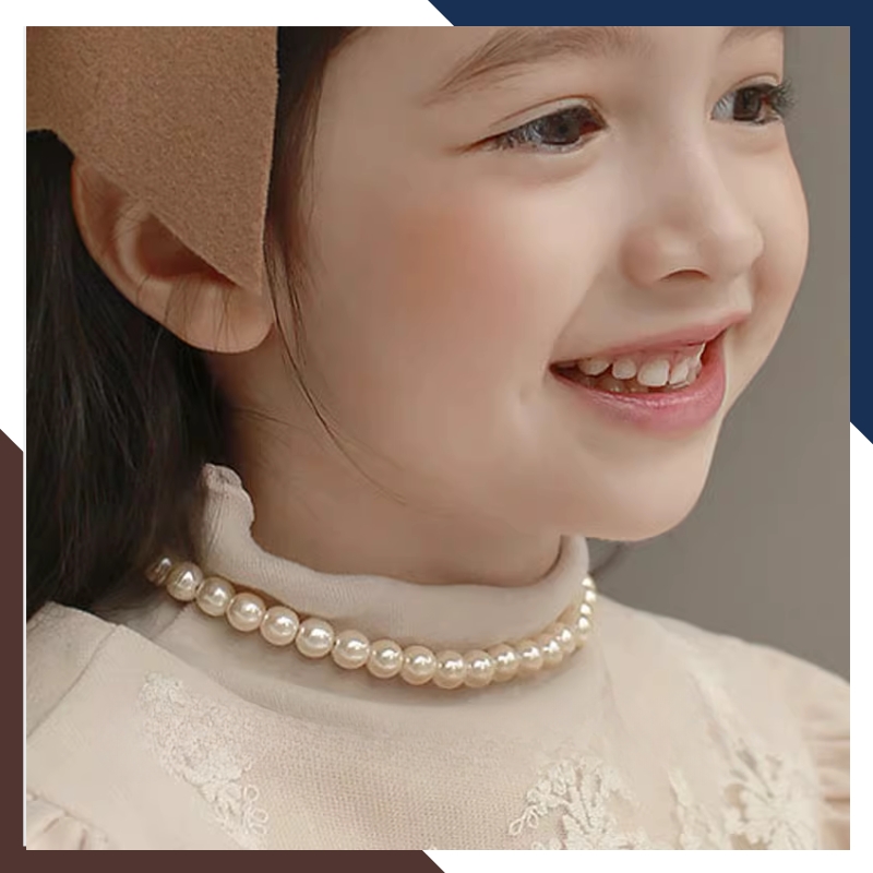 Vòng Cổ Ngọc Trai Cho Bé Gái VCNT116