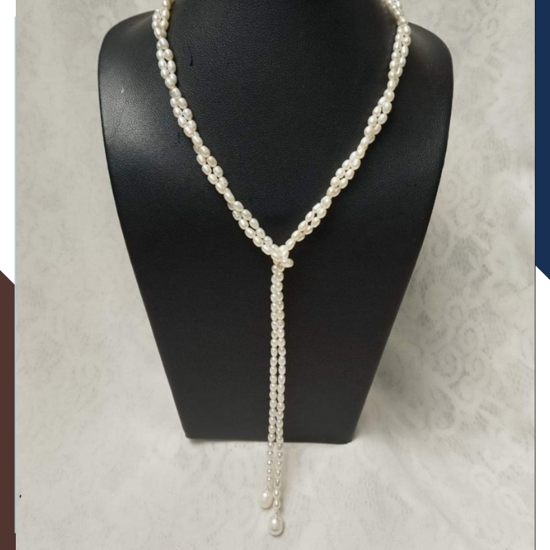 Vòng cổ ngọc trai dài 135cm cho nữ mặc áo dài mã 45CH260