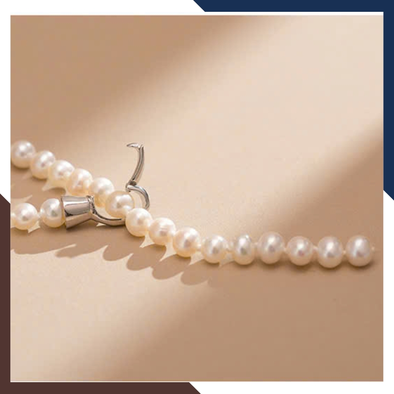 Vòng Cổ Ngọc Trai Dài 90cm Size Nhỏ 6mm Cho Nữ VCNT117