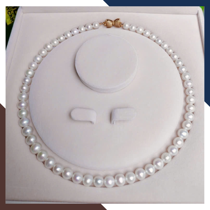 Vòng Cổ Ngọc Trai Nước Ngọt Cao Cấp Cho Nữ VCNT113