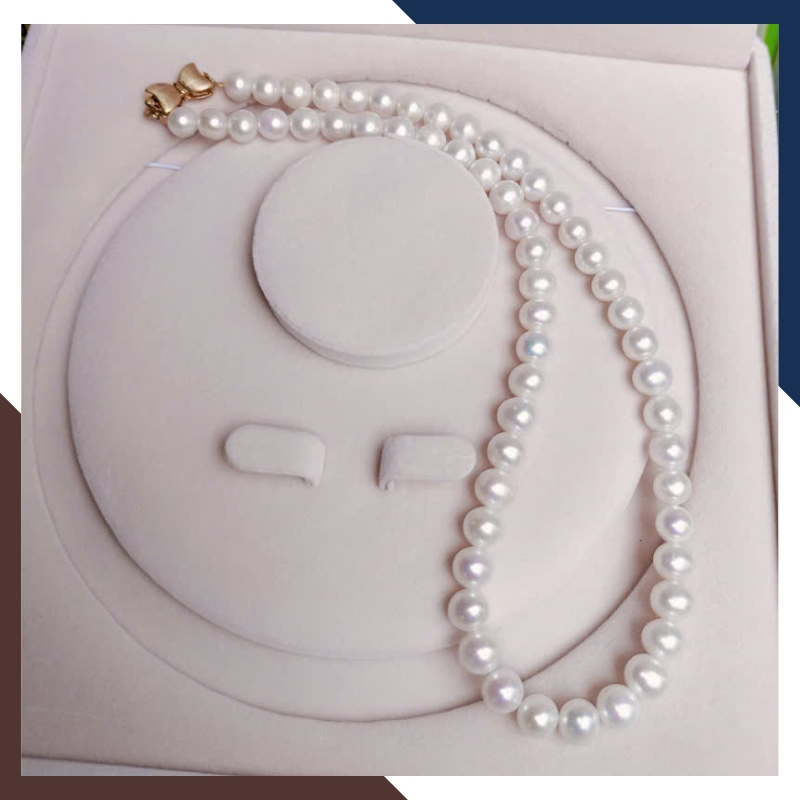 Vòng Cổ Ngọc Trai Nước Ngọt Cao Cấp Cho Nữ VCNT113