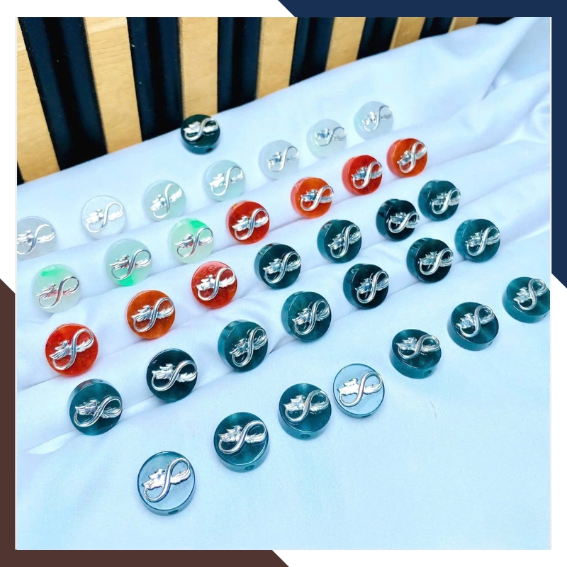 Vòng Ngọc Trăng Non Phong Thủy VTDPT52 – Bình An & Năng Lượng Tốt