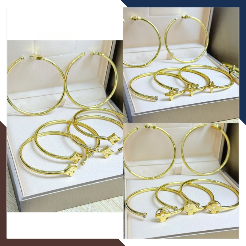 Vòng Tay Cỏ 4 Lá Vàng Tây 10k Cho Nữ LTVN172