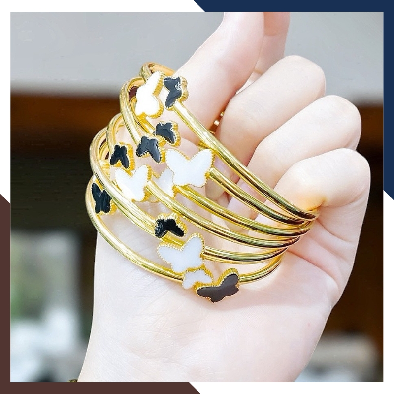 Vòng tay cuff vàng 10k cho nữ LTVN200 – tinh tế, hiện đại