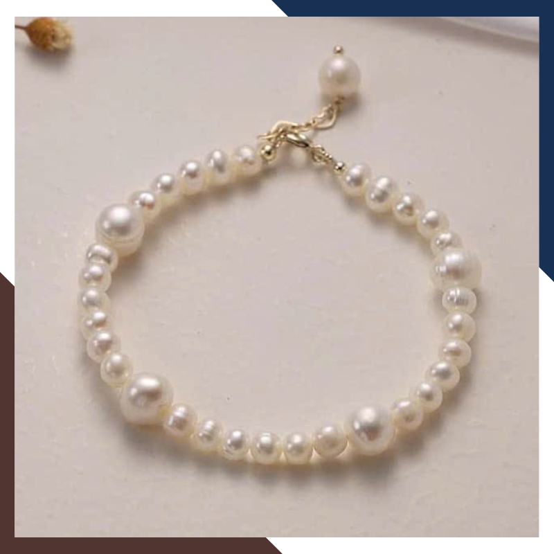 Vòng Tay Ngọc Trai Nước Ngọt Cao Cấp VTNT46