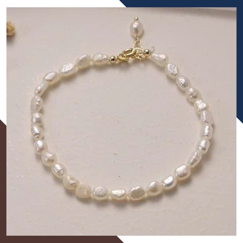 Vòng Tay Ngọc Trai Thô VTNT37