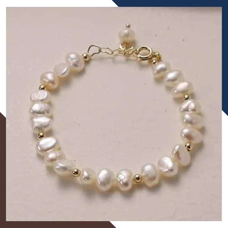 Vòng Tay Ngọc Trai Thô VTNT37