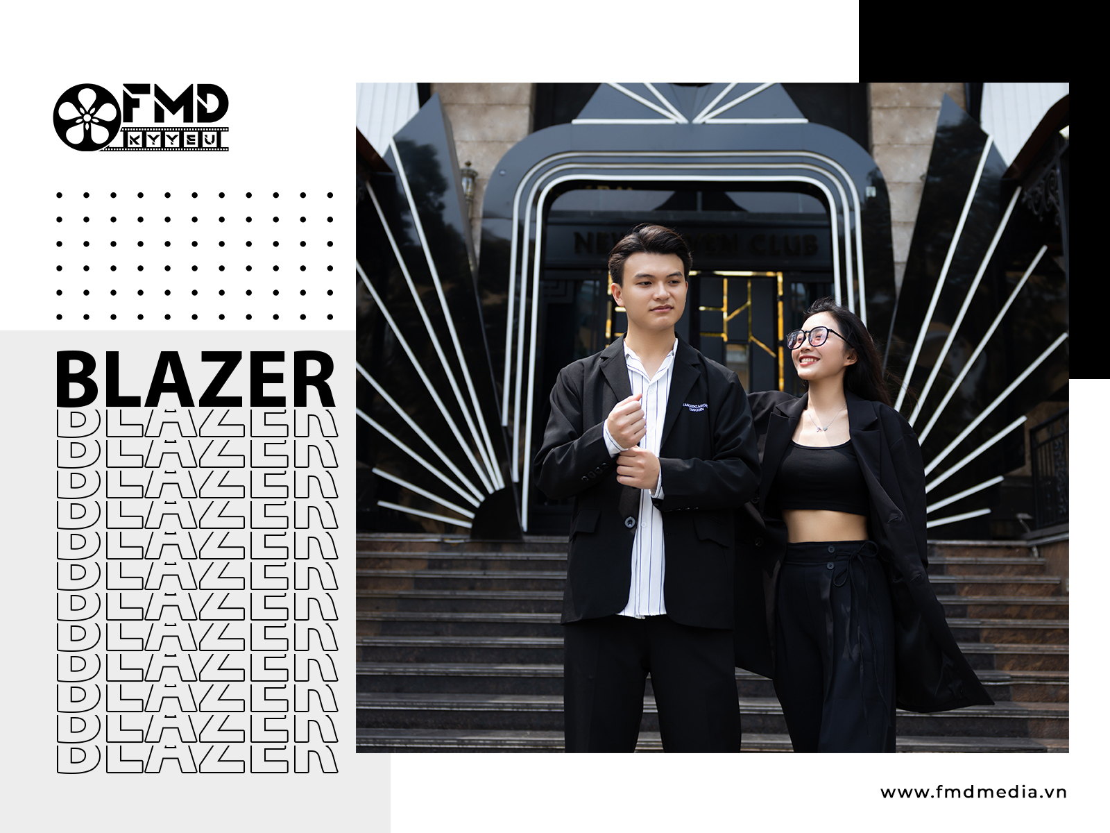 FMD Media – Đơn vị quay chụp kỷ yếu concept blazer cực chất