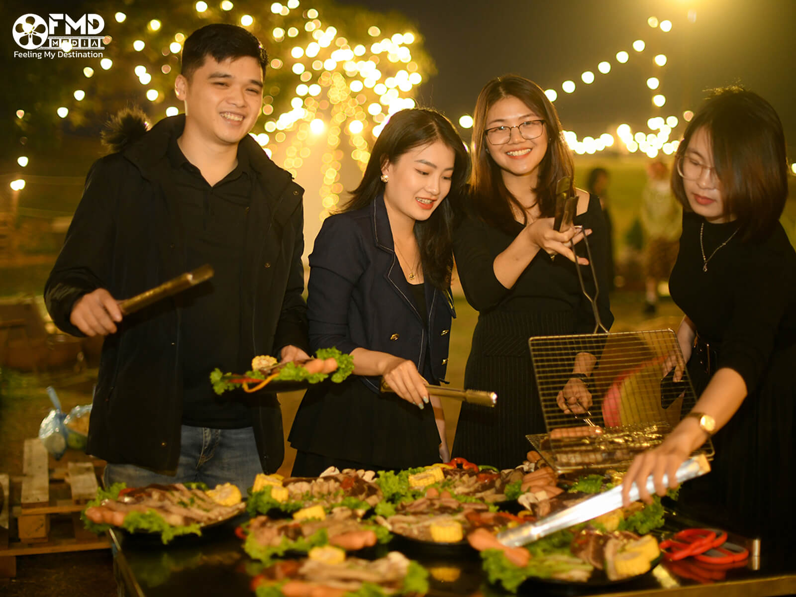 Ý tưởng tổ chức sự kiện công ty – BBQ ngoài trời