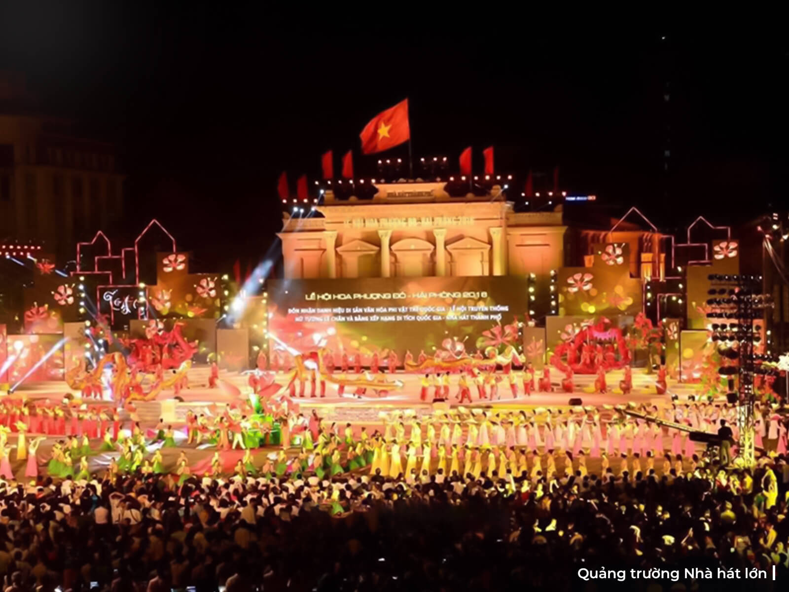 Địa điểm tổ chức sự kiện tại Hải Phòng – Quảng trường Nhà hát thành phố