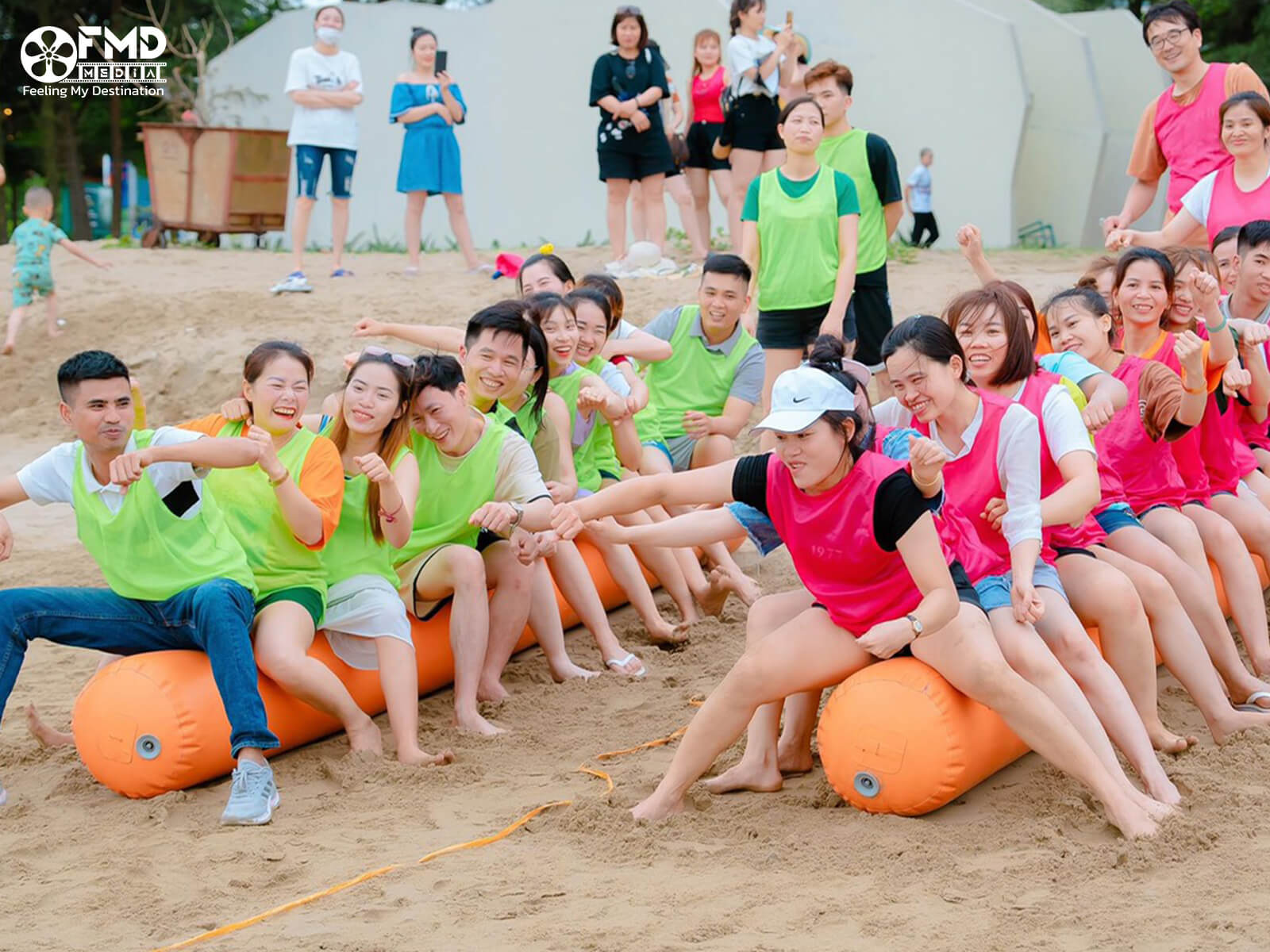 Kịch bản Teambuilding của FMD Media luôn vui nhộn, hấp dẫn