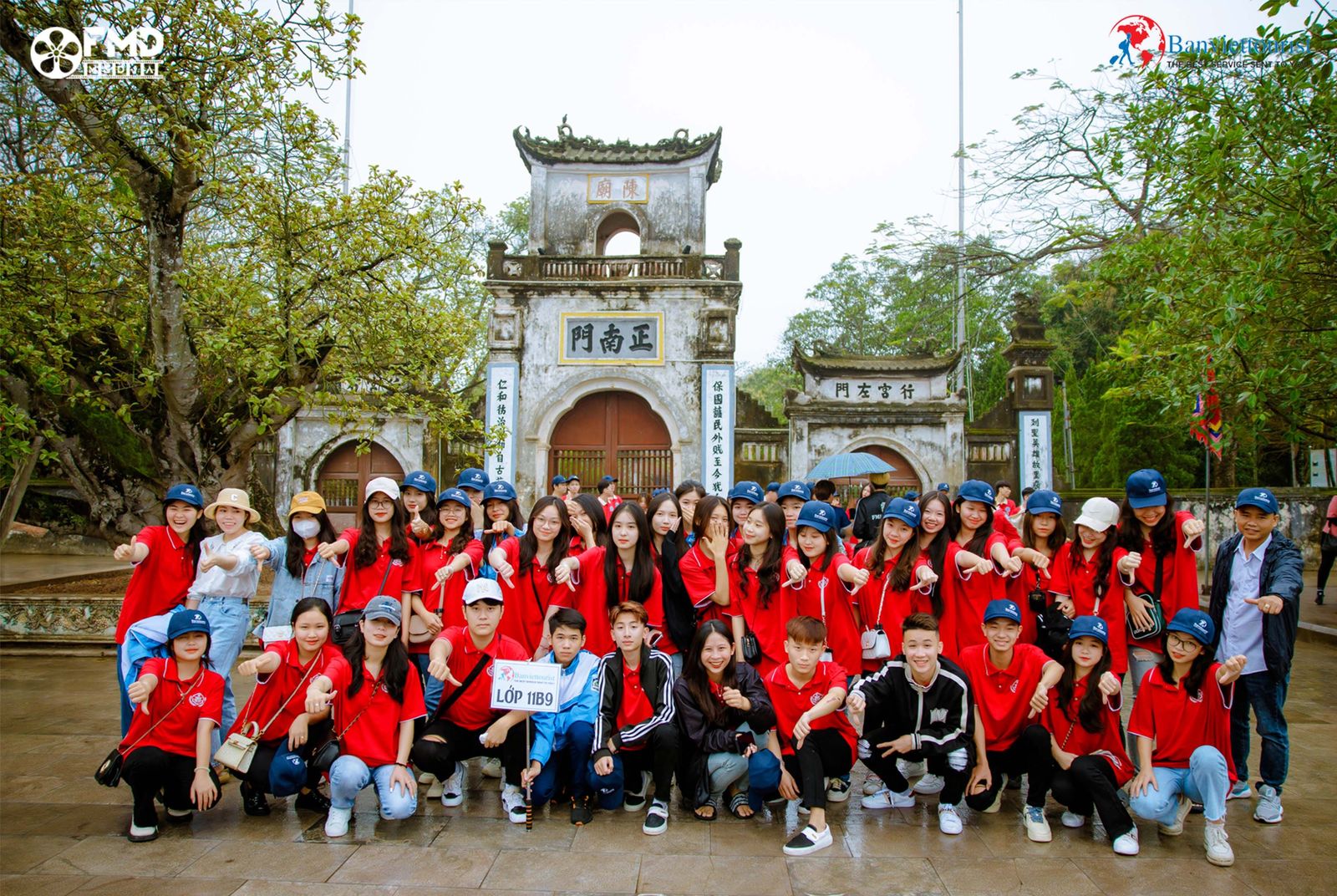 Tour trải nghiệm theo dòng lịch sử tại Đền Trần của Bản Việt Tourist & FMD Media lữ hành