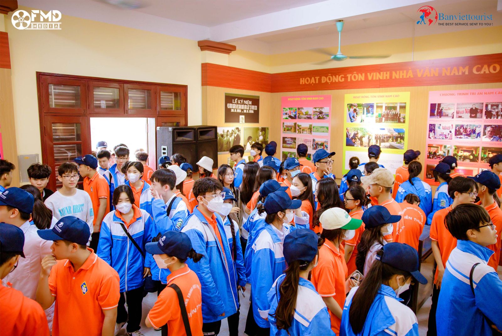 Tour trải nghiệm theo dòng lịch sử tại Đền Trần của Bản Việt Tourist & FMD Media lữ hành