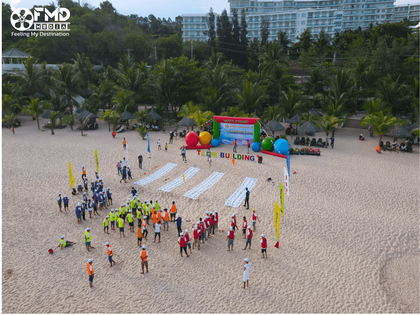 Chất lượng quay chụp flycam tour du lịch của FMD Media